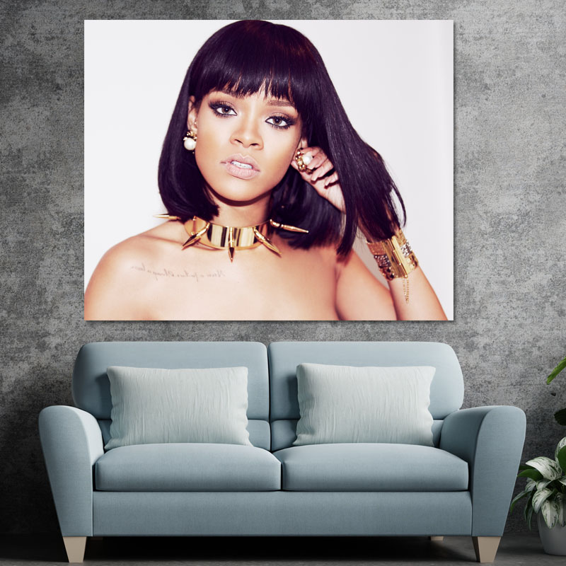 Πίνακας σε καμβά Rihanna 7